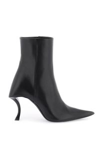 BALENCIAGA leather hourglass ankle boots