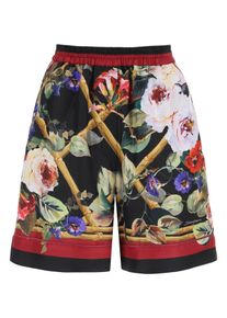 DOLCE & GABBANA rose garden pajama shorts