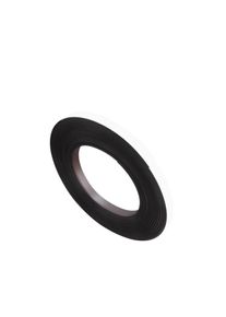 Coloured magnetic tape 10 mm | white | 10 m | 1 mm