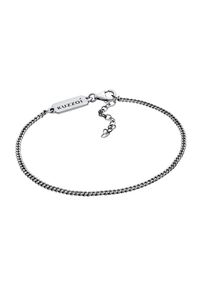 Kuzzoi, Mænd, Armbånd, Sølvgrå, Størrelse 19