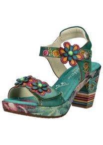 Laura Vita Dames Sandalen met riem petrol 35