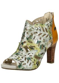 Laura Vita Dames Pumps met hoge voorkant lichtgroen / zilver 35