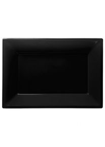 Amscan Assiette de service Markus noir