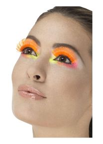 Smiffys 80'erne neonvipper orange