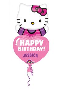Amscan Ballon d'anniversaire personnalisé Hello Kitty