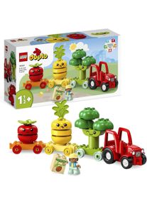 Lego® Konstruktionsspielsteine »Obst- Und Gemüse-Traktor (10982)Duplo My First«, (19 St.) bunt, Dieses Lego DUPLO Obst- und...