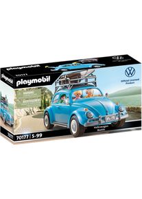 Playmobil® Konstruktions-Spielset »Volkswagen Käfer (70177)«, (52 St.), Vw Lizenz blau, Spielset Volkswagen Käfer (70177)