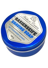 Anthoni Crown Rasierseife, Sehr Ergibig weiß - 150 g, Feste Rasierseife von Anthoni Crown