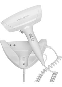 PROFICARE Haartrockner »Pc-Ht 3044«, 1800 W, Inkl. Wandhalterung Mit Sicherheitsabschaltung weiß, Automatisches Abschalten beim Einsetzen in die Basis