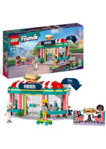 Lego® Konstruktionsspielsteine »Restaurant (41728)Friends«, (346 St.), Made In Europe bunt, Lustiges Restaurant-Spielzeug mit Drive-In,...
