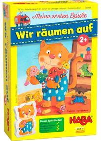 Haba Spiel »Meine Ersten Spiele, Wir Räumen Auf«, Made In Germany bunt, Motorikspiel »Meine ersten Spiele, Wir räumen auf«