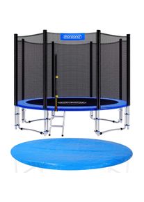 Monzana Trampolín Ø305cm red de seguridad TÜV SÜD GS