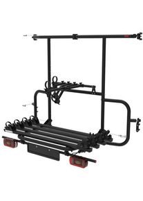EuroCarry Adventure Rack Fahrradträger für Mercedes-Benz Sprinter ≥ 07/2006, Volkswagen Crafter 2006-2016, 4 Fahrräder, schwarz