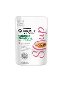 GOURMET Crystal Soup Köstliche Brühe mit Thunfisch und Sardellen 16x40g