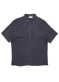 Mazine Shortsleeve Linen Shirt Overhemd Heren (XXL |grijs)