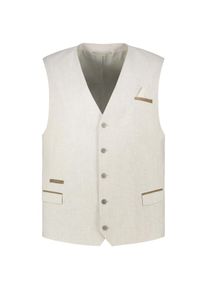 Weis Weste mit Leinen, Beige, 62