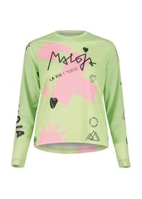 maloja Women's BaldoM. Cycling jersey Women (XS, green)