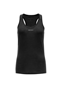 DEVOLD Womens Running Merino Tank Tanktop Dames (XL |zwart)