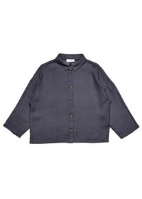 Mazine Womens 3/4 Sleeve Linen Shirt Blouse Dames (XL |blauw)
