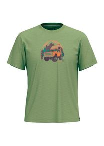 Smartwool Long Weekend Graphic Tee Merinoshirt Heren (S |groen)