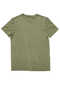 DEVOLD Classic Tee Merinoshirt Heren (XL |olijfgroen)