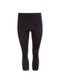 Endurance Women's Juvel 3/4 Cycling Tights w/ Gel-Pad Cycling bottoms Women (38, black)