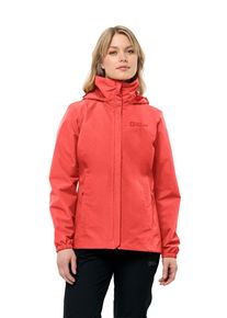 Jack Wolfskin Damska kurtka przeciwdeszczowa Stormy Point 2L Jacket Women XS vibrant red