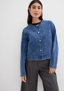 Veste en jean - bleu - taille 48 avec coton - bonprix