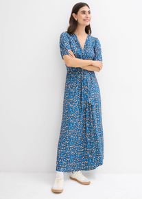 Robe longue de grossesse et d'allaitement en jersey - bleu - taille 54/56 (XXL) - bonprix