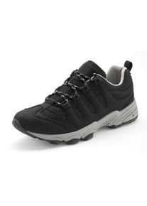 AUTHENTIC LE JOGGER Heren Sneaker in zwart/geel ,maat 37, Witt, 100% Textiel
