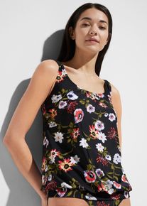 bonprix Top plażowy tankini, czarny, 52