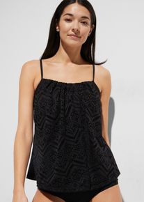 Top tankini, czarny, 42, bonprix