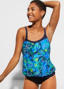 Top tankini, niebieski, 54, bonprix