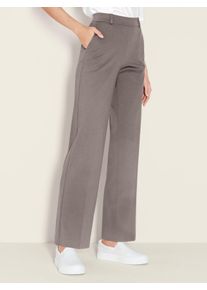 Peter Hahn Brax - Wide Fit-broek, beige, Maat 44, katoen