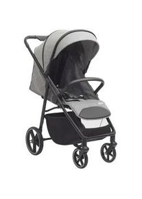 Jimmylee Buggy , Grau , Textil , 55x56x107 cm , EN 1888 , kugelgelagerte Räder, Griff in Lederoptik, Transportsicherung, Einhand-Faltmechanismus , Baby on Tour, Kinderwagen, Buggys
