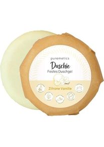 puremetics Douche verzorging Duschie citroen vanille Blokzeep Dames 60 g