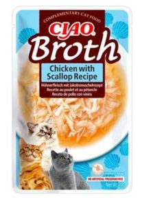 Churu Cat CIAO Broth Chicken with Scallop Recipe 40 g