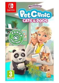 Microids My Universe: Cats + Dogs Pet Clinic - Panda Edition - Nintendo Switch - Virtual Pet - PEGI 3