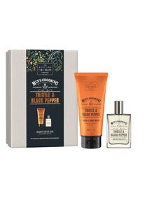 Scottish Fine Soaps Thistle & Black Pepper Luxury Festive Duo confezione regalo per uomo