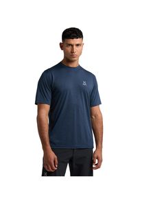 Haglöfs Haglöfs Ridge Tee Men Tarn Blue - Herre - L