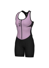 Alé Alé Women's Color Block Sleeveless Unitard Cycling skinsuit Women (XXL, black)