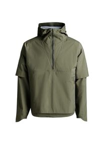 The Mountain Studio Packable Windbreaker Anorak Windproof jacket Men (S, olive)