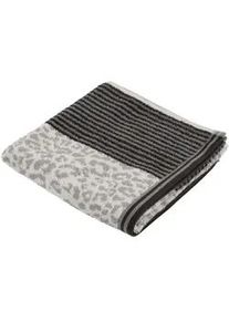 Dieter Knoll Collection Dieter Knoll Handtuch , Anthrazit , Textil , Animalprint , 50x100 cm , hochwertige Qualität, schadstoffgeprüft , Heimtextilien, Badtextilien, Handtücher
