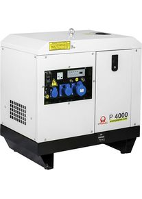 Stromerzeuger Serie P, Diesel, 230 V, P 4000 - Leistung 3,2 kVA, 2,88 kW PRAMAC