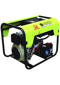 Stromerzeuger Serie S Diesel, S 6500 - Wechselstrom, 230 V, Leistung 4,4 kW, 4,4 kW PRAMAC