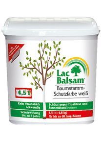 Peinture de protection LacBalsam pour tronc d'arbre, blanche