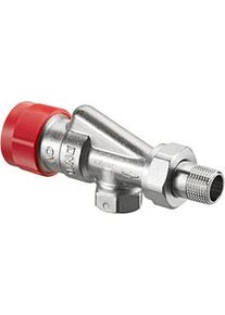 Oventrop Baureihe AF Vorlauf-Axialventil 1180904 DN 15, Rotguss/Messing, vernickelt