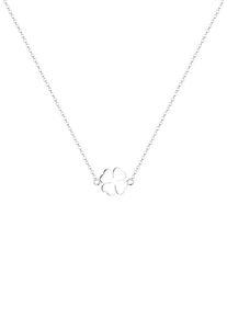 Elli Dames Ketting 'Kleeblatt' zilver 40