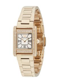 Emporio Armani Dames Analoog horloge goud / zwart / wit One Size