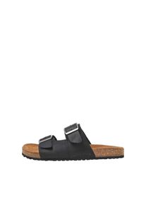 Jack & Jones JACK & JONES Sandale Herren schwarz Größe 41 Unifarben